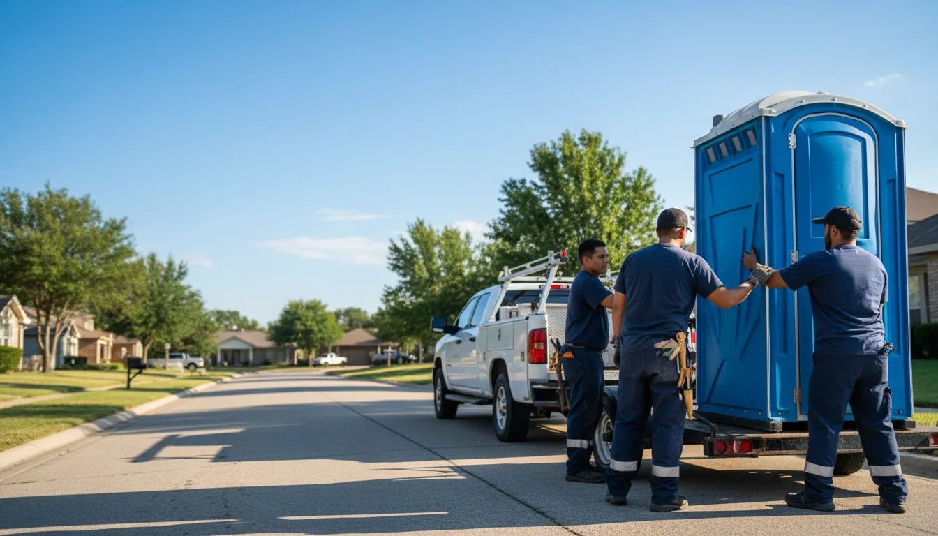 Portable Toilet Rental in Marquez, TX near me